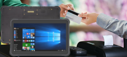 MobiPad Cool A311 v.5 - Drop and splash proof, industrial tablet with a 2D scanner and a fingerprint reader (NFC, WIFI, 4G, IP65)